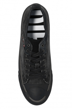 00ss nylon switching leather shoes イタリア製 00ss nylon switching leather shoes イタリア製